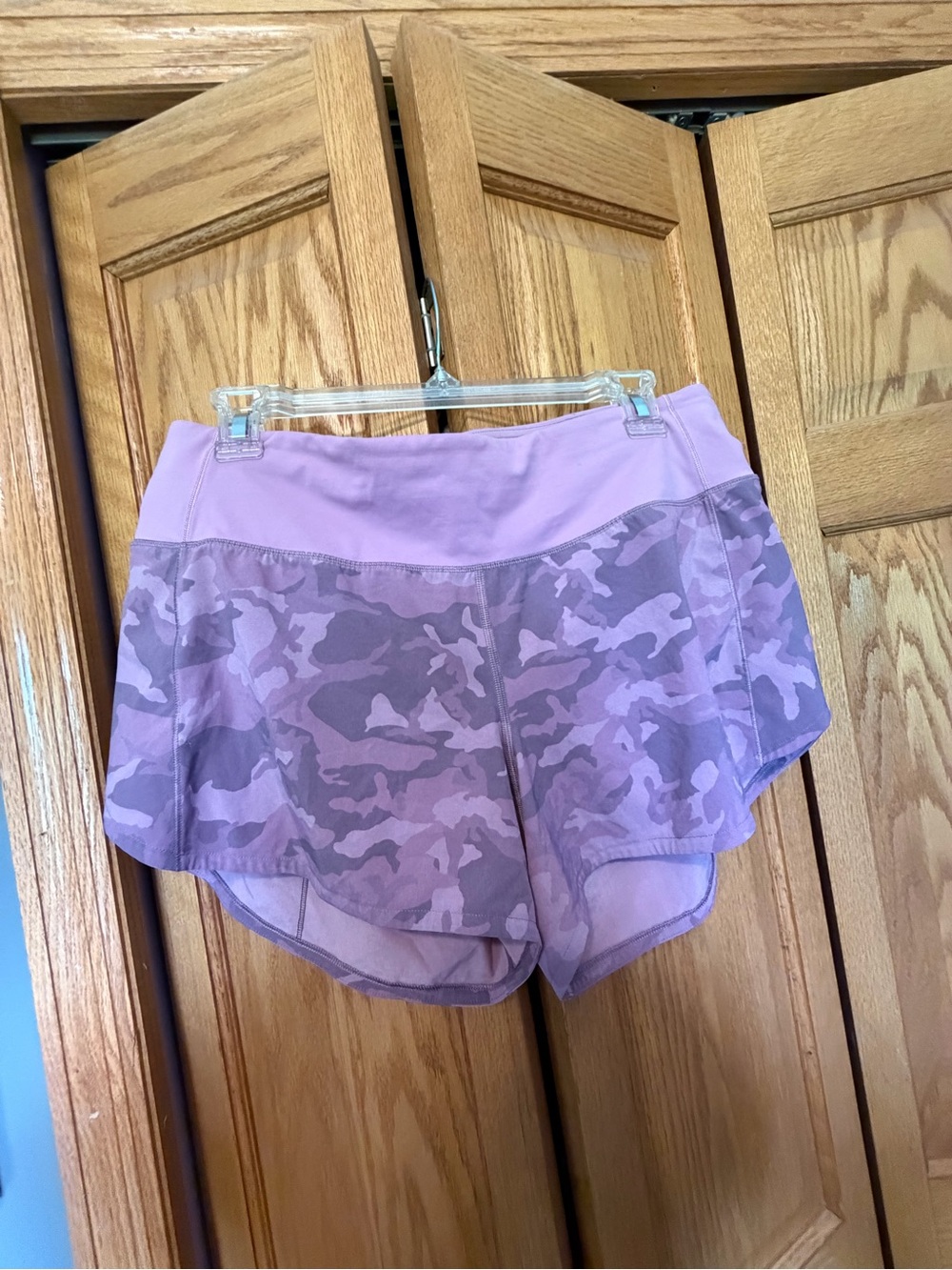 lululemon athletica Lavender Camo Athletic Shorts
